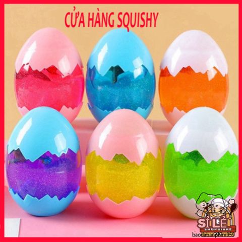 Đồ Chơi SLIME Hình Cái Trứng Lớn Gudetama - Thú Vị, Giải Stress, Sáng Tạo, Dành Cho Trẻ Em và Người Yêu Thích Thú Nhồi Bông