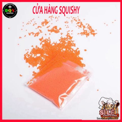 Bịch 250gr Hạt Nở Ngâm Nước Trang Trí Nhà Cửa và Bể Cá - Đàn Hồi Cao Slime Squishy 7-8 MM Thú Vị Cho Trẻ Em