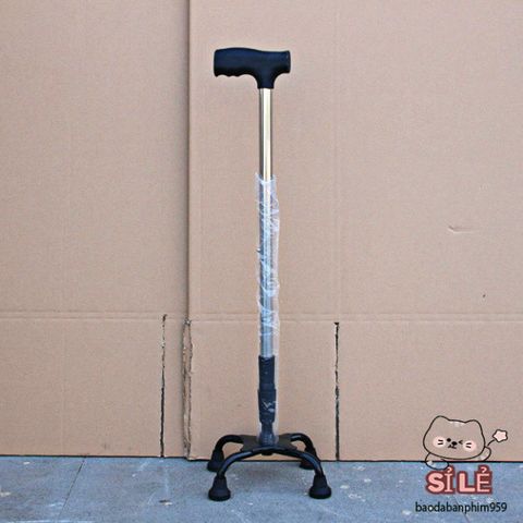 Gậy chống inox 1-3-4 chân Oromi - Nạng hỗ trợ di chuyển an toàn cho người già, dễ dàng điều chỉnh và sử dụng, bám chắc trên mọi bề mặt.