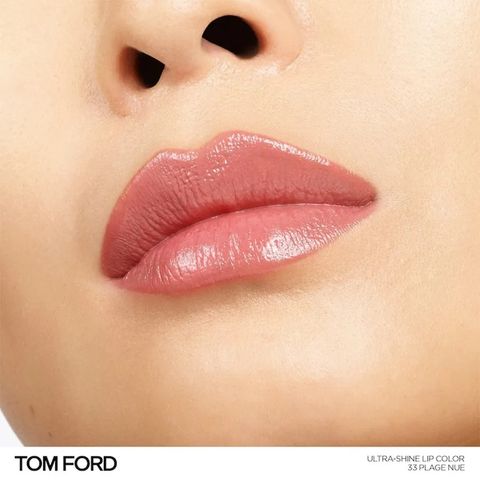 Son Dưỡng Tom Ford Ultra Shine Lip Color 33 Plage Nue - Màu Hồng Nude Cao Cấp Chính Hãng, Dưỡng Ẩm Tối Ưu Cho Môi
