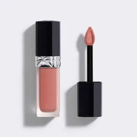 Son Kem Dior Rouge Forever Liquid 100 - Forever Nude Màu Hồng Sang Trọng, Dưỡng Ẩm Lâu Phải, Trang Điểm Hoàn Hảo