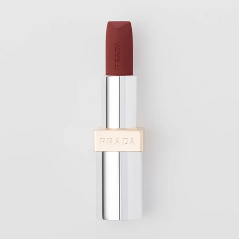 Son Prada Monochrome Hyper Matte B03 Mahogany - Son Môi Cao Cấp Màu Đỏ Nâu Đất Chính Hãng, Chất Son Mịn Mượt, Thiết Kế Sang Trọng