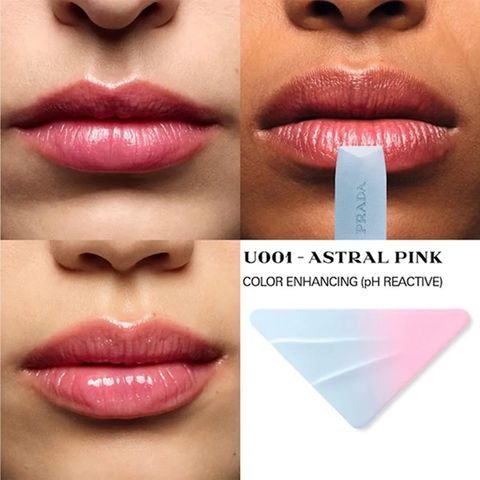 Son Dưỡng Prada U001 Astral Pink 3.8g - Son Dưỡng Ẩm Môi Chính Hãng, Đem Lại Sự Mềm Mại và Tươi Tắn Cho Đôi Môi