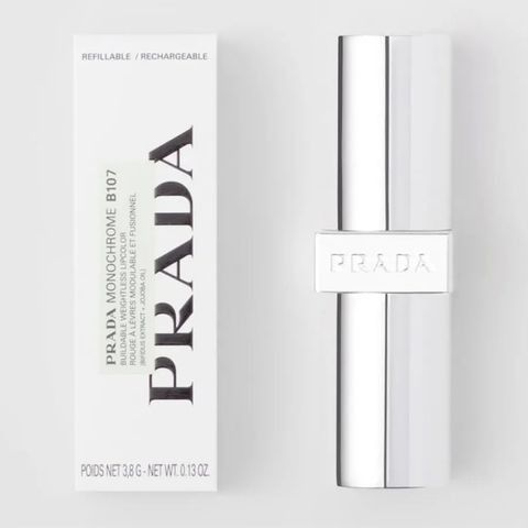 Son Lì Prada Monochrome Soft Matte Màu B107 Sedona - Hồng Đất Chính Hãng, Chất Son Mềm Mịn, Lâu Trôi, Phong Cách Sang Trọng