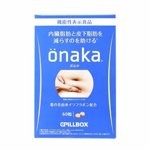 Viên Uống Hỗ Trợ Tan Mỡ Bụng Onaka Cpillbox Chính Hãng - Giảm Cân Tự Nhiên, 60 Viên Bổ Sung Đốt Cháy Mỡ Thừa, Cải Thiện Sức Khỏe
