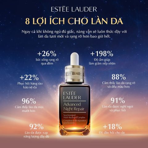 Tinh Chất Hỗ Trợ Phục Hồi Da Estée Lauder 100ml - Serum Synchronized Multi-Recovery Complex Chính Hãng, Giúp Da Khỏe Mạnh, Tràn Đầy Sức Sống