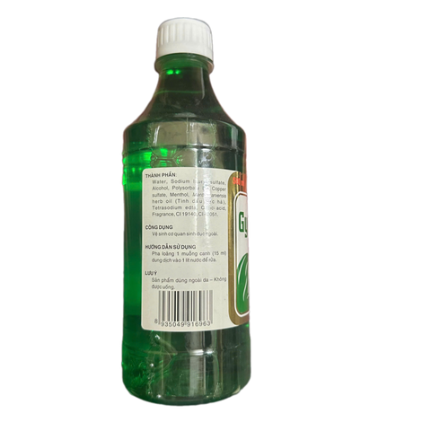 Dung Dịch Vệ Sinh Phụ Nữ Gynofar 500ml - Sản Phẩm An Toàn, Chăm Sóc Sức Khỏe Phụ Nữ Từ Việt Nam