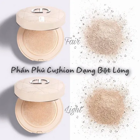 Phấn Phủ Cushion Dior Forever - Phấn Dạng Bột Lỏng Chính Hãng Tone 10 10g - Trang Điểm Hoàn Hảo cho Làn Da Sáng Mịn