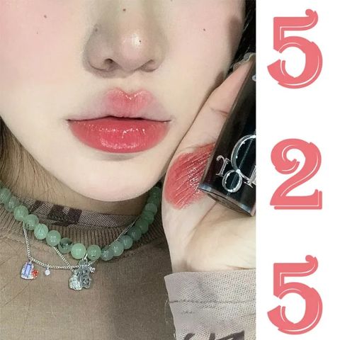 Son Dưỡng Dior Addict Refill 525 Chérie Hồng Đào - Dưỡng ẩm Mềm mại, Độ Bóng Tự Nhiên Cho Đôi Môi Quyến Rũ, Hàng Chính Hãng