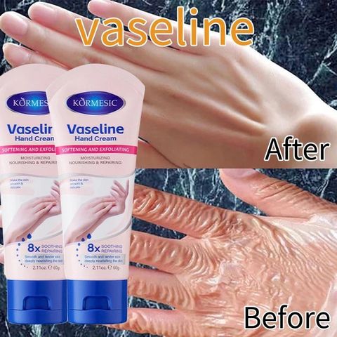 Kem Dưỡng Da Tay Vaseline 60g – Dưỡng Ẩm, Làm Trắng Da, Giúp Da Mịn Màng và Không Nứt Nẻ, Phù Hợp Mọi Loại Da