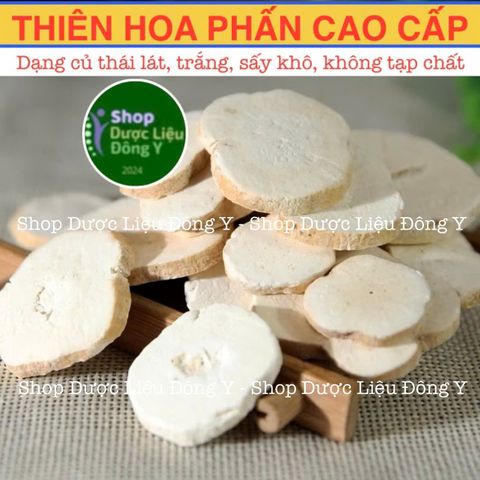 Thiên Hoa Phấn Nguyên Chất 100 gram - Thảo Dược Hỗ Trợ Sức Khỏe, Giảm Ho, Tăng Cường Miệng Cơ Bản