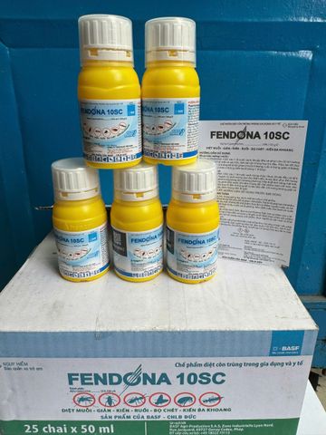 Thuốc Diệt Côn Trùng Fendona 50ml - Phun Mũi, Kiến, Gián, Thân Thiện Môi Trường, Hàng Chính Hãng Chính Hãng