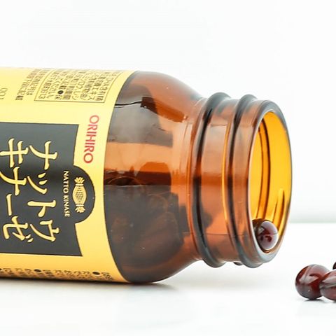 Viên Uống NattoKinase 4000FU Orihiro Nhật Bản - Tăng Cường Tuần Hoàn, Phòng Ngừa Tai Biến, Hỗ Trợ Não Bộ 120 viên