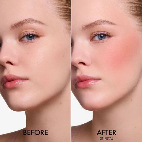 Phấn Má Dạng Kem Dior Forever Blush Soft Filter 01 Petal - Màu Hồng Đỏ Chính Hãng Cho Làn Da Tươi Tắn, Trang Điểm Tự Nhiên