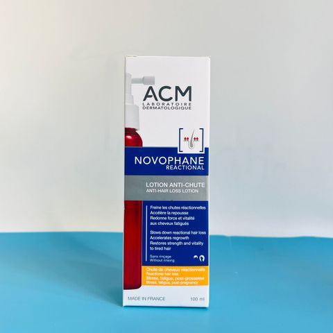 Tinh Chất Giảm Rụng Tóc ACM Novophane 100ml - Nuôi Dưỡng Da Đầu, Kích Thích Mọc Tóc Khỏe, Dược Mỹ Phẩm Pháp