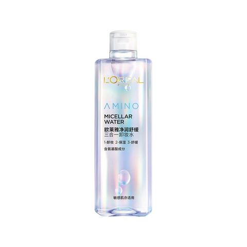 Nước Tẩy Trang Dưỡng Ẩm L'Oreal Paris Micellar Water 400ml - Làm Sạch Nhẹ Nhàng, Phục Hồi Da Nhạy Cảm, Chứa Amino Acid