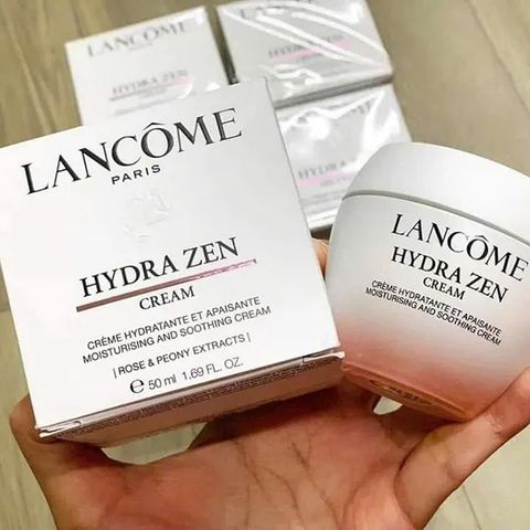 Kem Dưỡng Ẩm Da Lancôme Hydra Zen Cream 50ml - Chăm Sóc Da Nhạy Cảm, Cung Cấp Độ Ẩm Tối Đa, Bảo Vệ Da Khỏi Ô Nhiễm