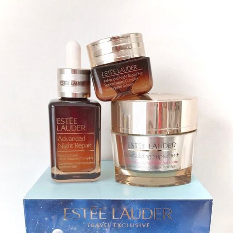 Set Dưỡng Da Estée Lauder Travel Exclusive - Bộ 3 Sản Phẩm Repair, Firm, Bright Chính Hãng Cho Làn Da Rạng Rỡ, Khỏe Mạnh