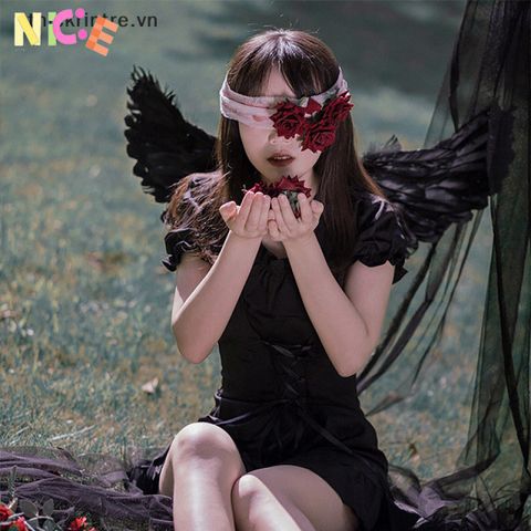 Cánh Thiên Thần Đen Trắng Huyền Bí - Phụ Kiện Thời Trang Tạo Điểm Nhấn Tối Giản Cho Ngôi Nhà Bạn