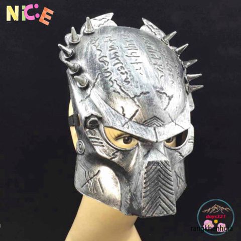Mặt Nạ Siêu Nhân Predator Cổ Đại - Phụ Kiện Hóa Trang Halloween và Trung Thu Cho Trẻ Em và Người Lớn