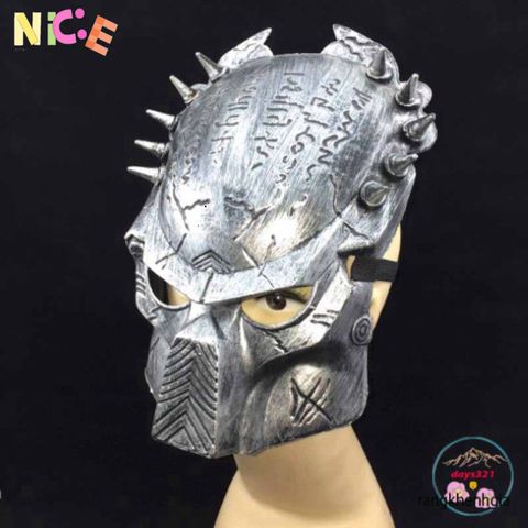 Mặt Nạ Siêu Nhân Predator Cổ Đại - Phụ Kiện Hóa Trang Halloween và Trung Thu Cho Trẻ Em và Người Lớn