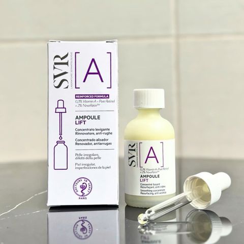 SVR Ampoule Lift A - Serum Retinol 0.3% Làm Mịn Da, Mờ Nếp Nhăn 30ml