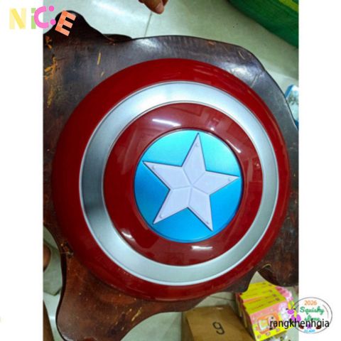 Mặt Nạ Phát Sáng Đội Trưởng Mỹ Avengers - Đồ Chơi Hóa Trang Siêu Anh Hùng Cho Trẻ Em với Iron Man & Spider-Man