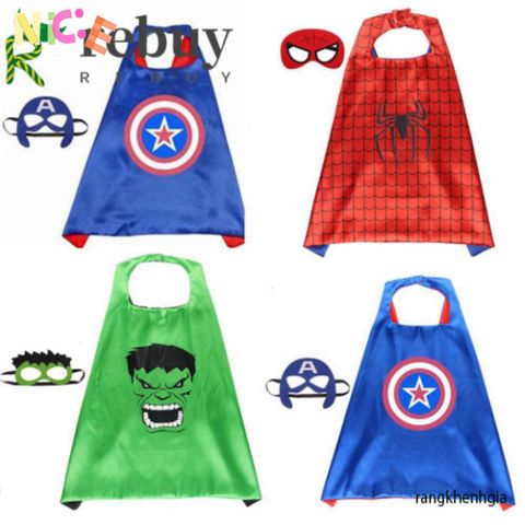 Áo Choàng Hóa Trang Spider-Man cho Bé - Chất Liệu Polyester, Cosplay Siêu Anh Hùng Marvel, Đẹp và Đáng Yêu!