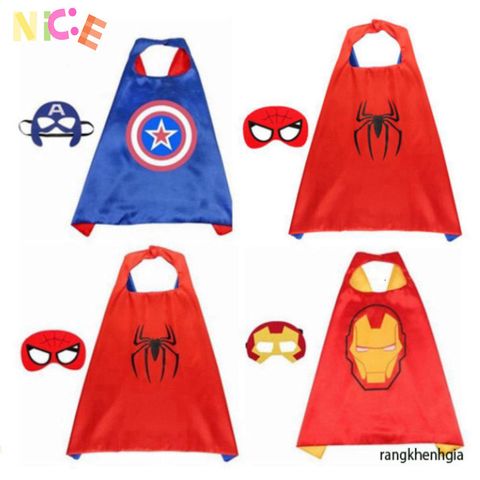 Áo Choàng Hóa Trang Spider-Man cho Bé - Chất Liệu Polyester, Cosplay Siêu Anh Hùng Marvel, Đẹp và Đáng Yêu!