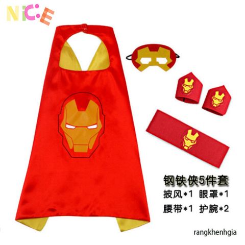 Áo Choàng Hai Lớp Ultraman Halloween Cho Trẻ Em - Trang Phục Siêu Anh Hùng Vui Nhộn, Quà Tặng Thú Vị Dành Cho Bé