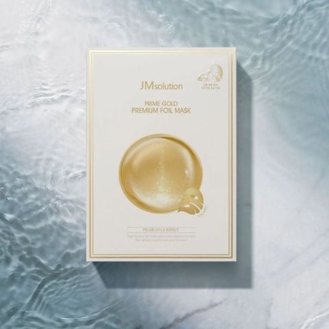 Mặt nạ JMsolution Prime Gold Premium Foil Mask 35ml - Hộp 10 Miếng Chăm Sóc Da Cực Tốt Từ Mỹ, Giúp Da Mịn Màng Và Rạng Rỡ