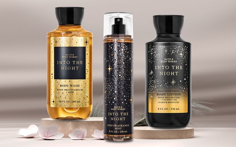 Sữa Tắm Nước Hoa Into The Night 295ml - Dưỡng Ẩm, Lưu Hương Nữ Tính Quyến Rũ Và Thư Giãn từ Bath & Body Works