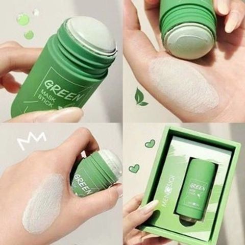 Mặt Nạ Bùn Trà Xanh Dưỡng Ẩm Kiềm Dầu dạng thỏi Meidian - Sản phẩm chăm sóc da cao cấp, tự nhiên, sạch sẽ, tươi mới cho 