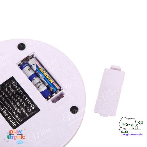 Cân Điện Tử WH-B05 - Độ Chính Xác Cao Từ 1g Đến 5kg - Thiết Kế Sang Trọng Dùng Cho Làm Bánh và Nấu Ăn