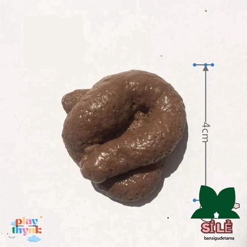 Đồ Chơi Trò Đùa Cao Su Dẻo Mô Phỏng Phân Giả Cổ Điển - Trò Cười Gây Hài Hước Cho Bạn Bè & Gia Đình