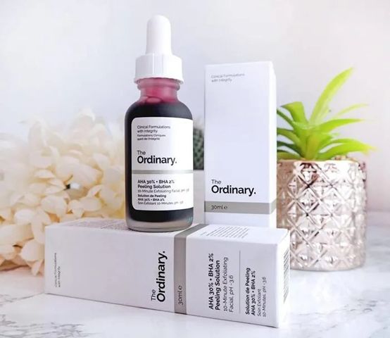 Tẩy Da Chết Hóa Học The Ordinary AHA 30% + BHA 2% Peeling Solution 30ml - Giúp Làn Da Mềm Mịn Rạng Rỡ, Chăm Sóc Da Chuyên Nghiệp Chính Hãng