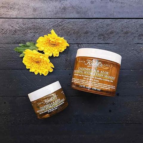 Mặt Nạ Dưỡng Da Hoa Cúc Kiehl's Calendula & Aloe 100ml - Giúp Cung Cấp Độ Ẩm, Làm Dịu Da Nhạy Cảm, Chính Hãng