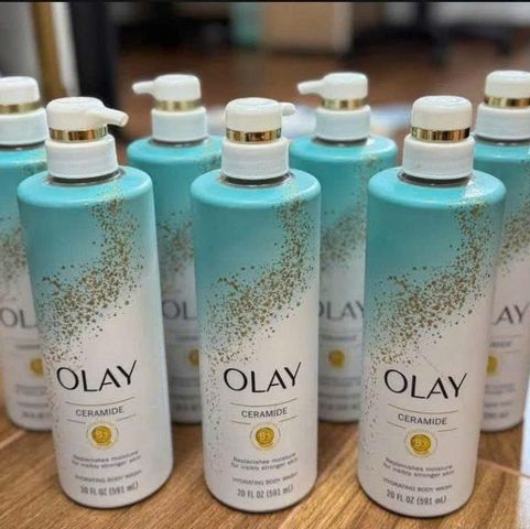 Sữa Tắm Olay Ceramide + B3 591ml - Làm Sạch & Tăng Cường Đàn Hồi Da, Phục Hồi Da Nhẹ Nhàng, Dưỡng Ẩm Tối Ưu