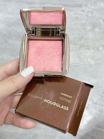 Phấn Má Hồng Hourglass Ambient Lighting Blush Sublime Flush - Sắc Hồng Rạng Rỡ Tự Nhiên, Trang Điểm Sang Trọng Chính Hãng