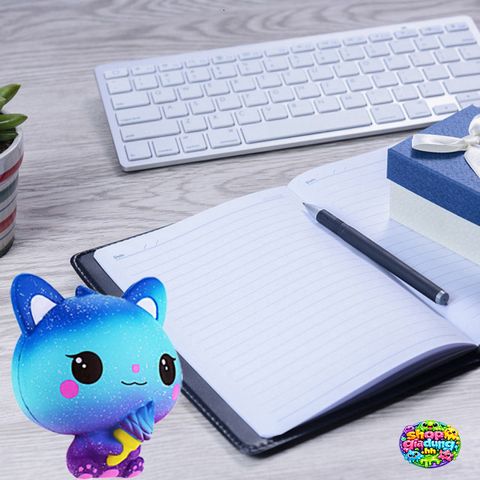 Búp Bê Mềm Mỏng Hình Mèo Hoạt Hình Squishy - Đồ Chơi Giảm Stress Scented Cream Cho Trẻ Em và Người Lớn