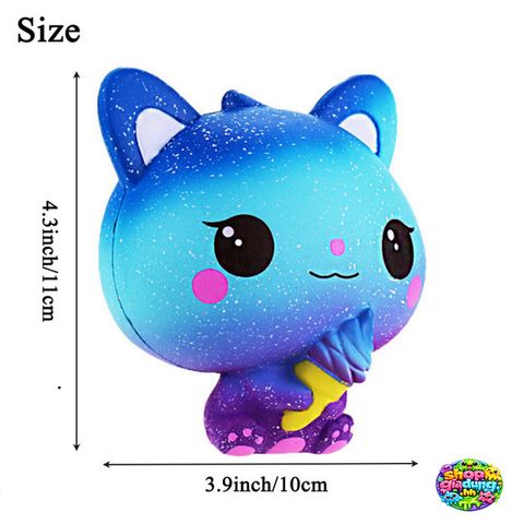 Búp Bê Mềm Mỏng Hình Mèo Hoạt Hình Squishy - Đồ Chơi Giảm Stress Scented Cream Cho Trẻ Em và Người Lớn