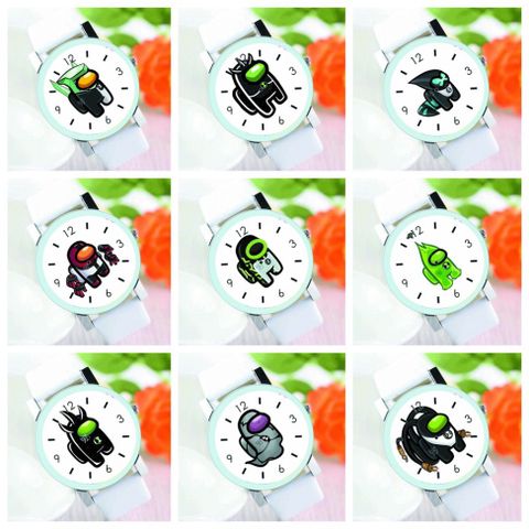 Đồng hồ đeo tay chibi Among Us và Ben 10 - Quà tặng độc đáo cho fan anime và game - Dễ thương, phong cách hiện đại