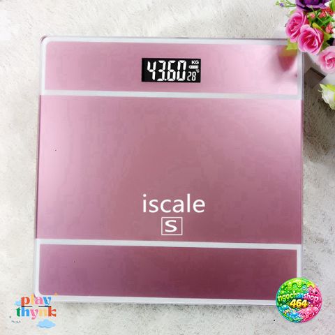Cân Sức Khỏe Điện Tử ISCALE SE - Thiết Kế Sang Trọng, Kính Cường Lực, Tải Trọng 180kg, Theo Dõi Cân Nặng Gia Đình Chính Xác