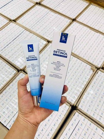 Kem Dưỡng K Lady Care Premium Retinol Elastin Cream 30ml - Phục Hồi Làn Da, Giảm Nếp Nhăn, Dưỡng Ẩm Da Mềm Mịn Chính Hãng