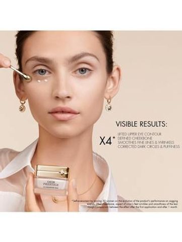 Kem Dưỡng Da Vùng Mắt Dior Prestige Le Concentre Yeux 15ml - Giảm Thâm Quầng, Cung Cấp Độ Ẩm, Sản Phẩm Cao Cấp Chính Hãn