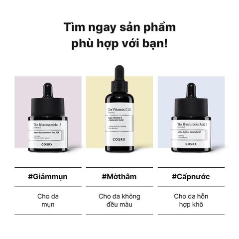 Tinh Chất Dưỡng Sáng Da Cosrx The Vitamin C 23 Serum 20ml - Mờ Thâm Nám, Làm Sáng, Cải Thiện Độ Đàn Hồi, Phù Hợp Mọi Loại Da chính hãng