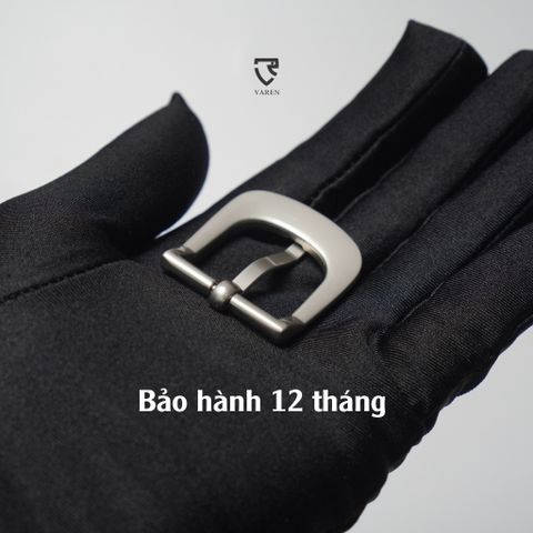 Khóa Thắt Lưng Unisex Hợp Kim Chống Gỉ Màu Trắng Xám, Dùng Cho Dây 2.5cm - Sản Phẩm Bán Sỉ Hiện Đại, Phong Cách Tối Giản
