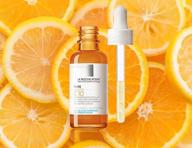 Serum Dưỡng Sáng Da La Roche-Posay Pure Vitamin C10 30ml - Chất Lượng Cao, Dưỡng Ẩm, Phù Hợp Mọi Loại Da