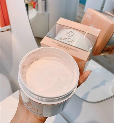 Kem Dưỡng Trắng Da Body Rmon White Cream 200ml - Sáng Da, Mờ Thâm Nâu, Hàn Quốc, Chất Kem Mịn Mượt, Dưỡng Ẩm Tự Nhiên