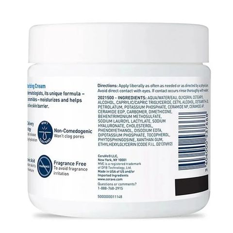 (Cao cấp) Set Kem Dưỡng Ẩm Phục Hồi CeraVe - Bộ 2 Hũ 453g Chuyên Dụng Cho Da Thường Đến Khô, Chống Khô Rát, Làm Mềm Mượt Da Chính hãng 727615